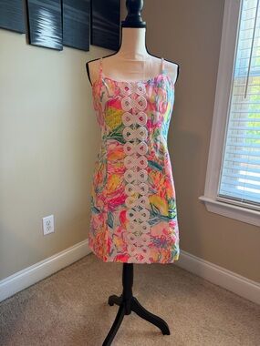 Lilly Pulitzer NWT Shelly stretch Dress in Fiesta Bamba